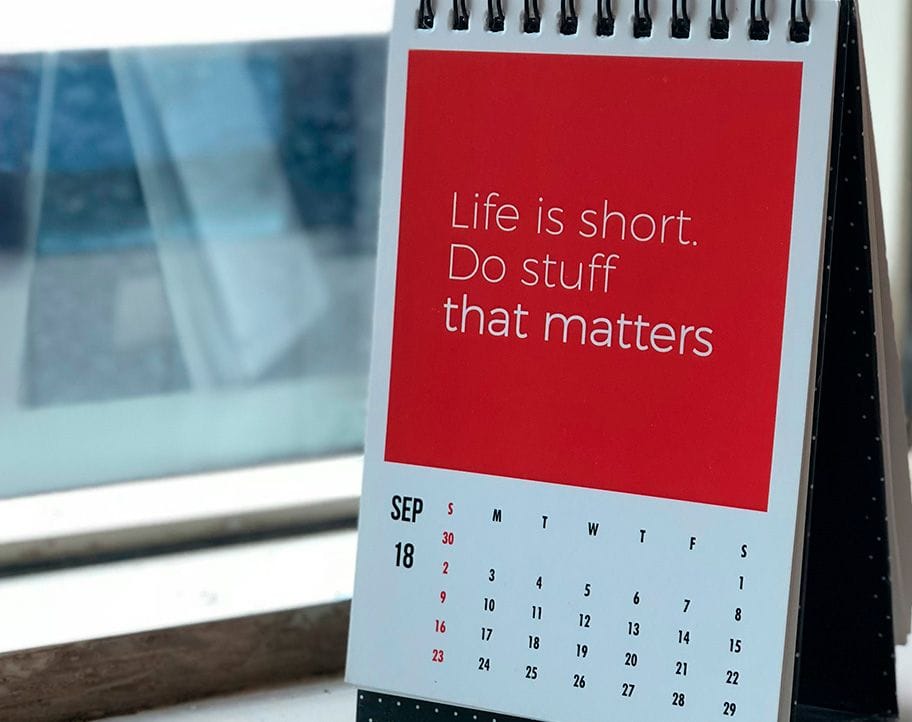 Our giving back efforts are captured in an events calendar for California Closets